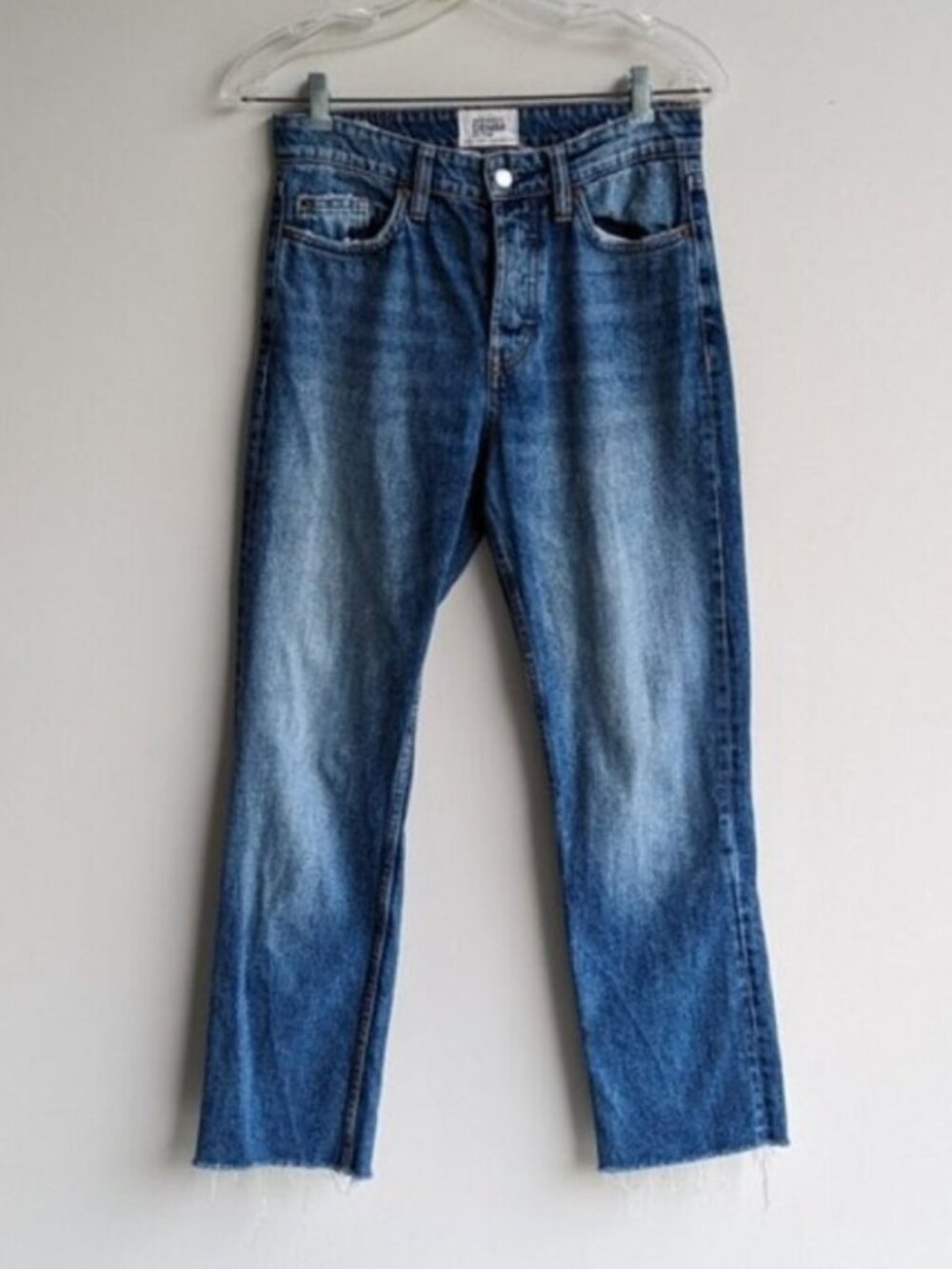 Zara distressed jeans